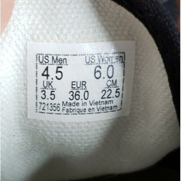 Vans Authentic Cherries Black Suede/ Canvas Skate Shoes Women's Size 6 Cherry - Picture 11 of 11